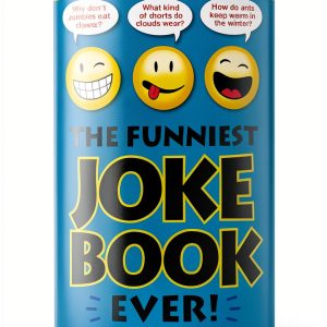 Portable Press Kids Joke Book – 96 Pages of Fun Puns and Riddles-0