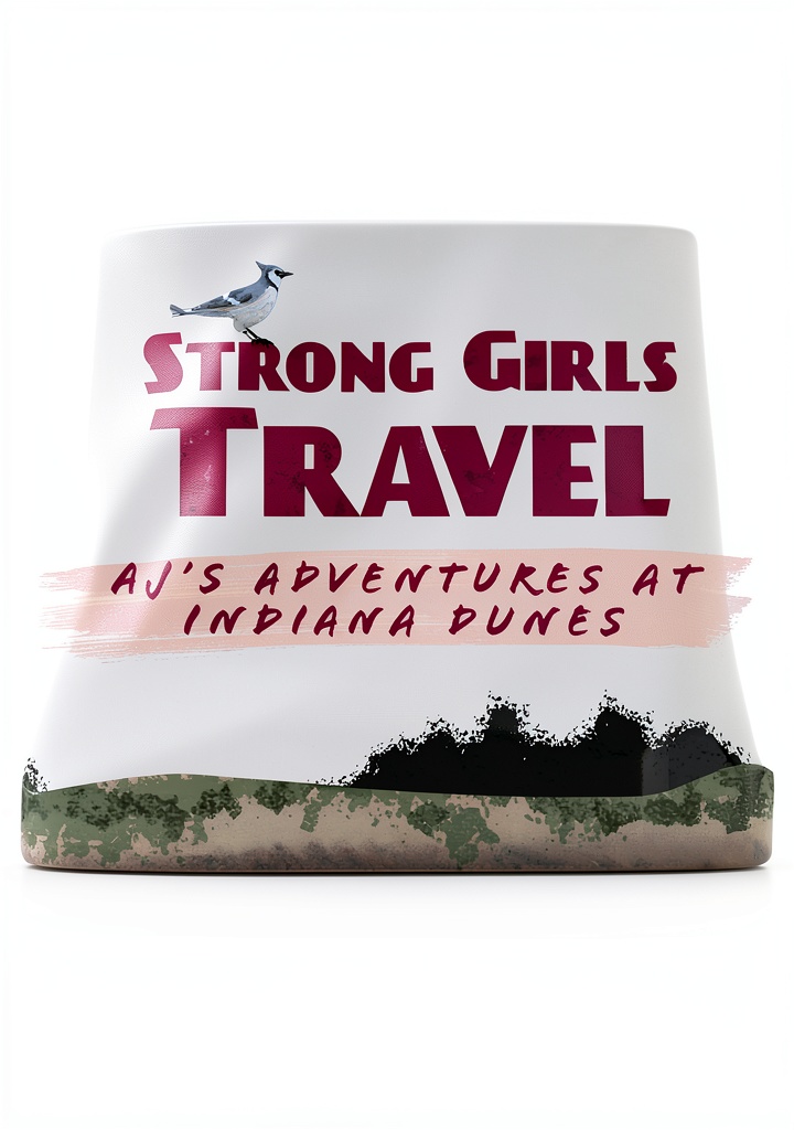 Installing Strong Girls Travel Kindle Book Adventure Journal for Ages 7-12 on a wooden desk