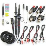 Thsinde Switchable 10:1/1:1 Oscilloscope Probe 100MHz Bandwidth-0
