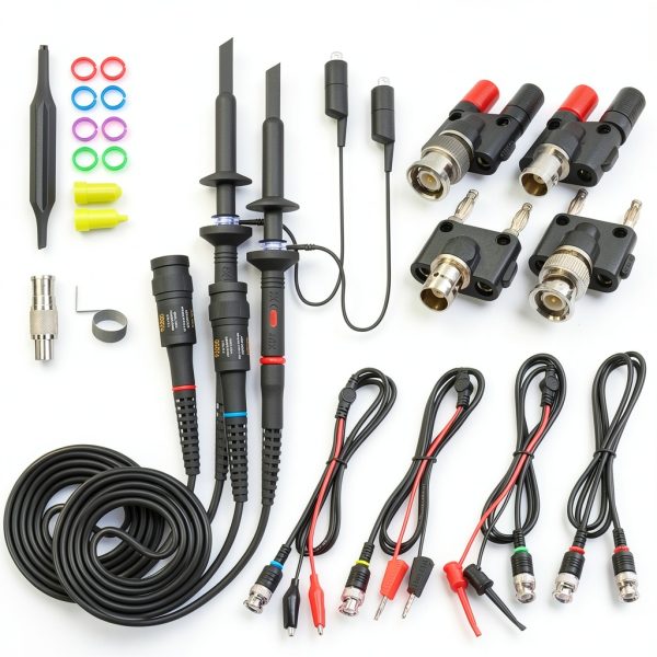 Thsinde Switchable 10:1/1:1 Oscilloscope Probe 100MHz Bandwidth-0