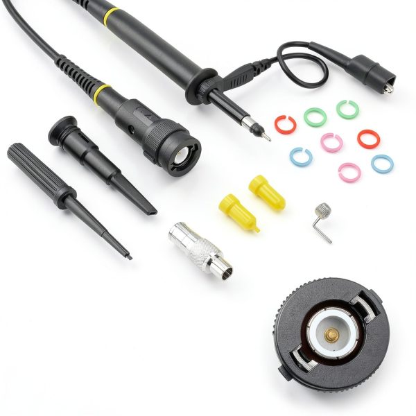 Yoidesu 100:1 2KV 250MHz Oscilloscope Probe High Voltage BNC Cable-3