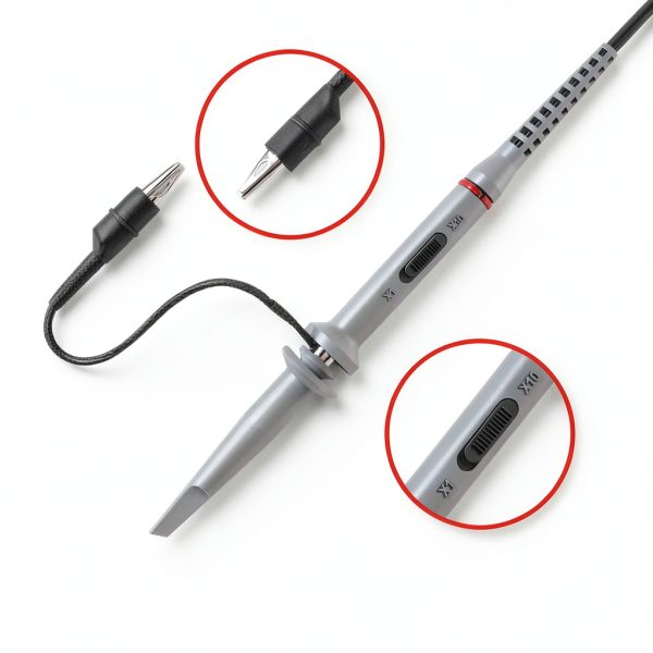 HANMATEK HM5100 100MHz Oscilloscope Probe with 1x/10x Switch and-2