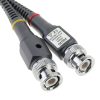 2pcs P6020 Upgraded Oscilloscope Clip Probes Kit 20MHz Fully Insulated BNC End Probe with Accessories Kit 1X 10X (Pack of 2)-1