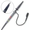 2pcs P6020 Upgraded Oscilloscope Clip Probes Kit 20MHz Fully Insulated BNC End Probe with Accessories Kit 1X 10X (Pack of 2)-3