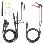 Oscilloscope Probe AUTOUTLET P2200 200MHz 1x/10x BNC Clip Accessories-0