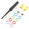 200MHz Oscilloscope Probe Clip BNC to Grabber Proster P2200 Black-7