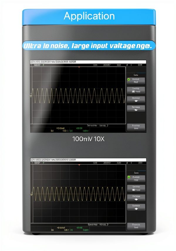 T100 Oscilloscope Differential Probe 1X/10X/100X USB‑C Rechargeable-8