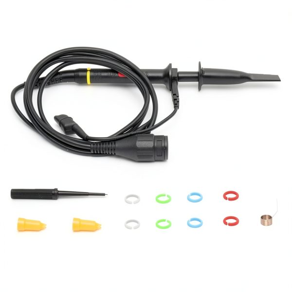 Oscilloscope Probe Hantek PP80B 2pcs 1x10x 80MHz Rapier Clip Set-0