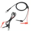 Probe Oscilloscope Machine Test Lead Testing Hook Bnc to Dual Testing Hook 2Pcs Dual Testing Hook Coax Cable Probe Oscilloscope Machine for Oscilloscope-5
