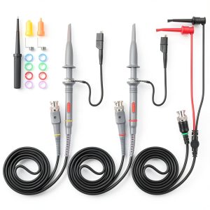200MHz Oscilloscope Probe Clip BNC to Grabber Proster P2200 Black-0