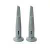 Oscilloscope Probe Cap RLECS Universal Gray Hook Protective 2pcs-0