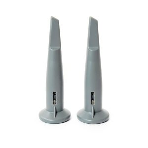 Oscilloscope Probe Cap RLECS Universal Gray Hook Protective 2pcs-0