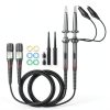 Hantek PP-200 Oscilloscope Probes 200MHz Pack of 2 x1/x10 Attenuation-0