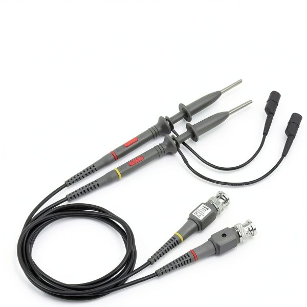 Universal Oscilloscope Probe Thsinde 100MHz Grey 2‑Piece Kit with BNC-2